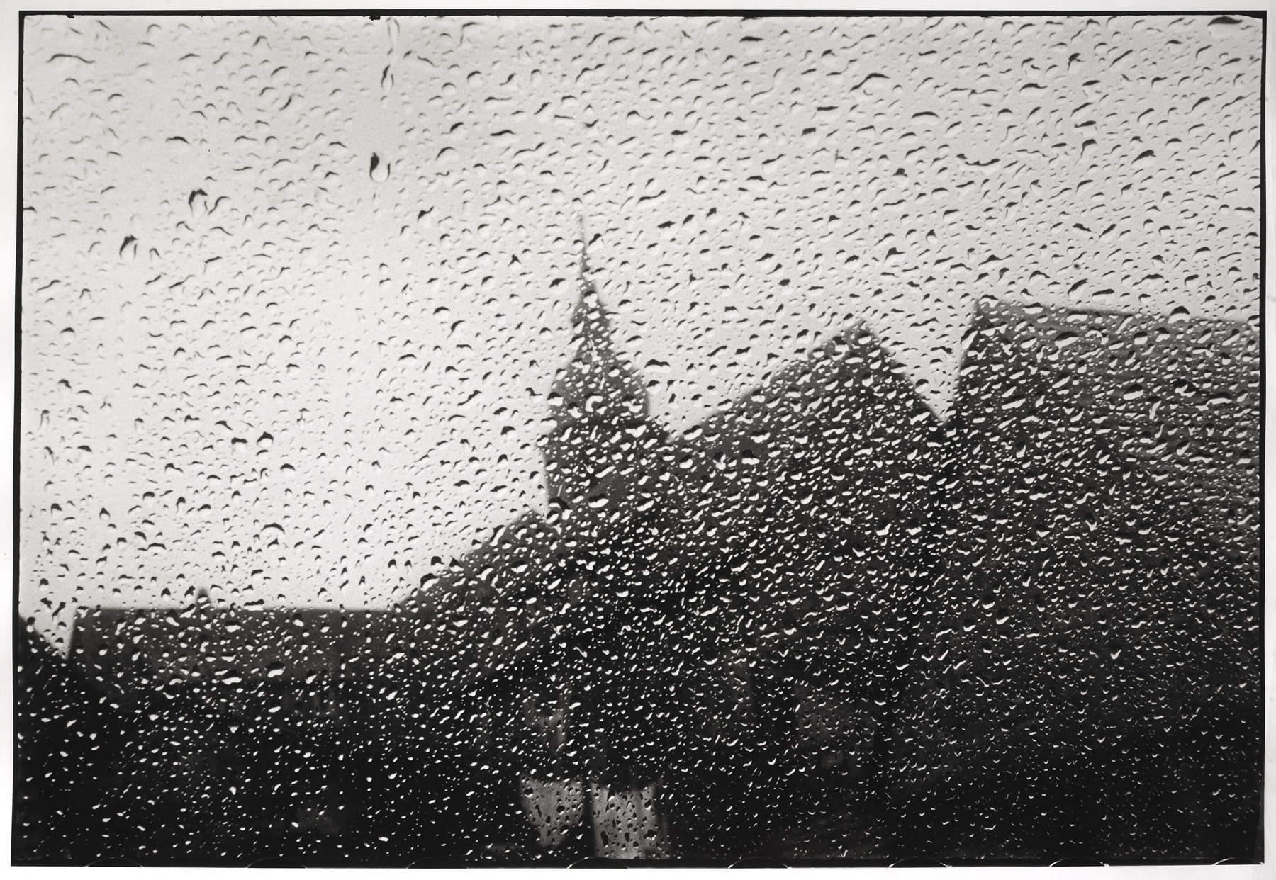 Rainy View from a Bus by Fred Maroon