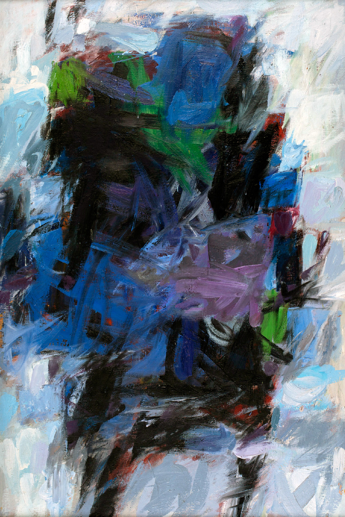 Blue Painting, by Hilda Shapiro Thorpe