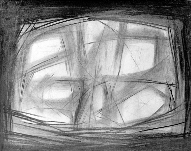 Drawing #2 by Colin Greenly, 1959