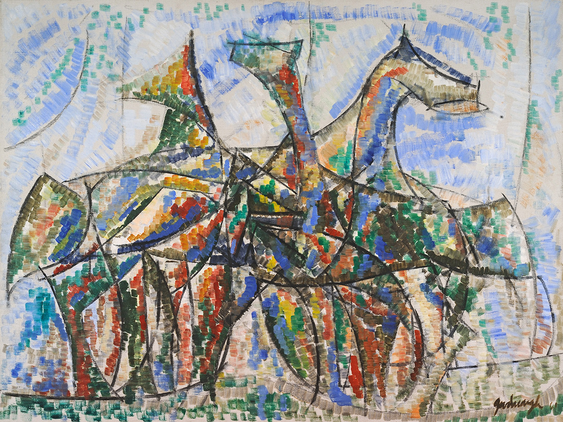 Movement of Horses, Robert Goodnough, 1961