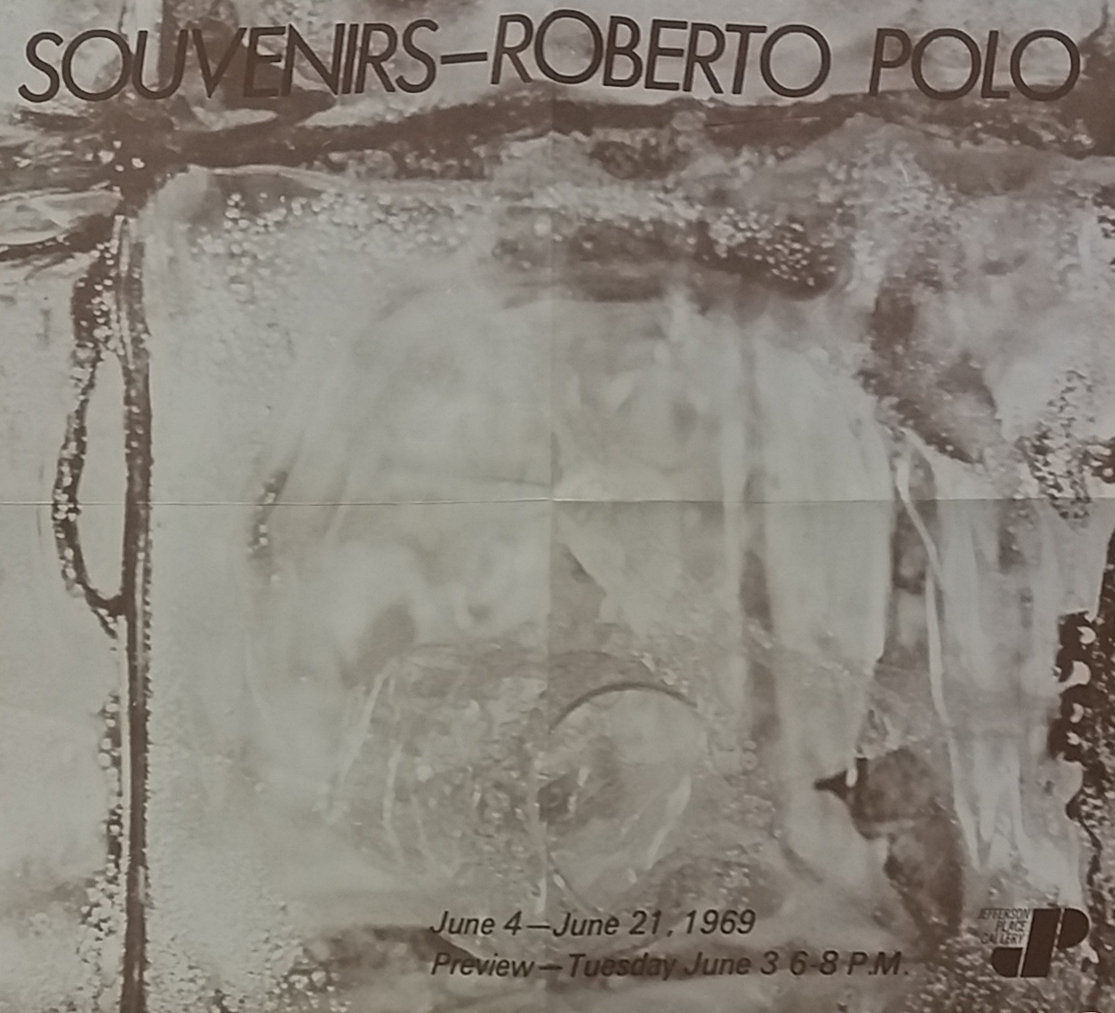 Roberto Polo, Exhibition Poster, 1969