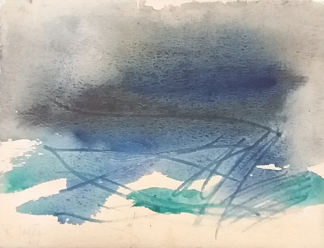 Sea Mood (panel 2), Robert Gates, 1960