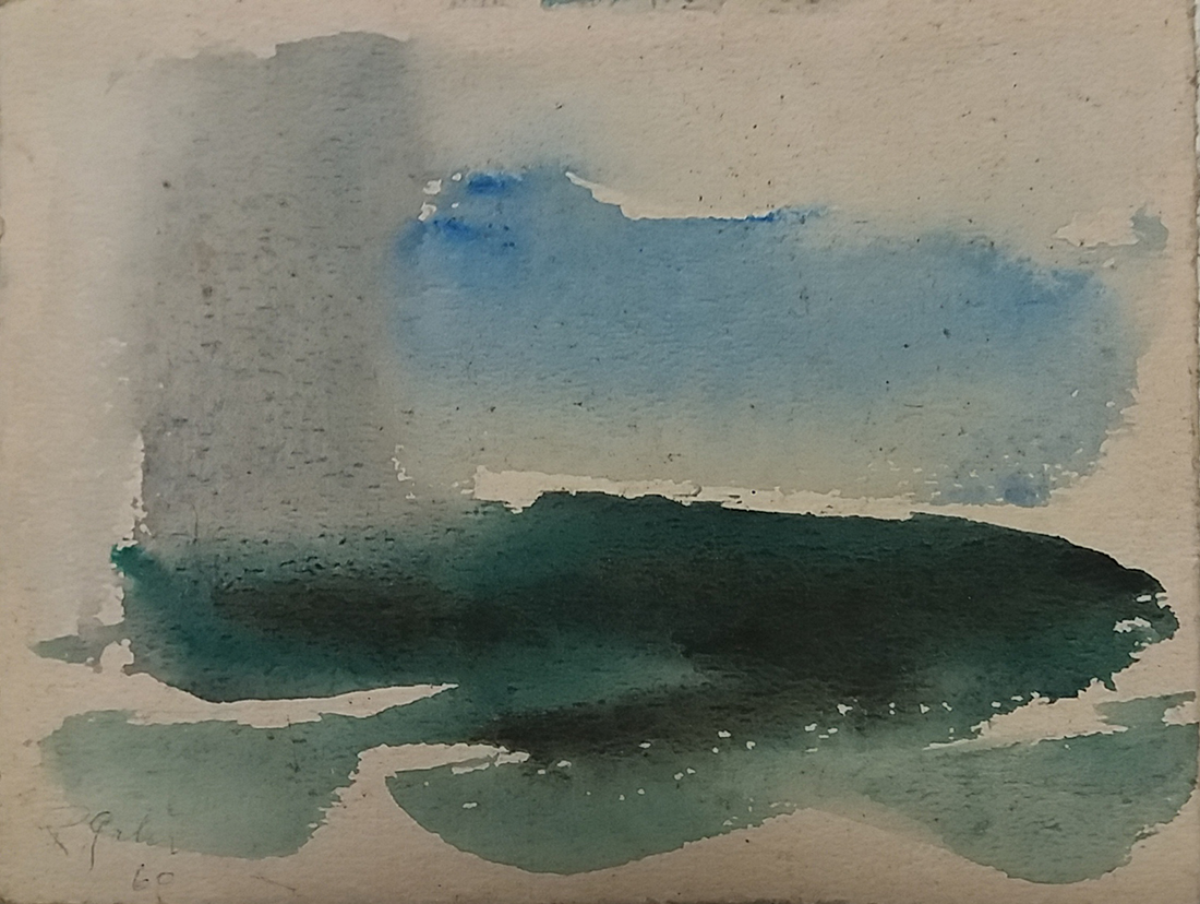 Sea Mood (panel 3), Robert Gates, 1960